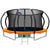 Everfit 12FT Trampoline for Kids w/ Ladder Enclosure Safety Net Rebounder Orange