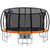 Everfit 16FT Trampoline for Kids w/ Ladder Enclosure Safety Net Rebounder Orange