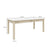 Jooyes Kids Birch and White Rectangular Table - H54cm