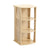 Jooyes Wooden and Acrylic See Through Storage Cabinet Display Unit