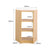 Jooyes Children Curved Shelf With Open Back - H76cm