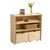 Jooyes Kids 2 Shelf Storage Cabinet with Pull Out Drawers - H76cm