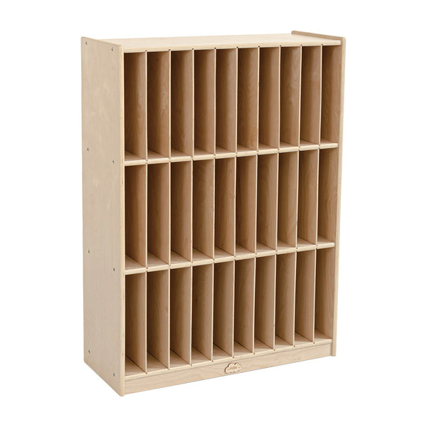 Jooyes 30 Cubby Vertical File Organiser Storage Cabinet– Kids Toys ...