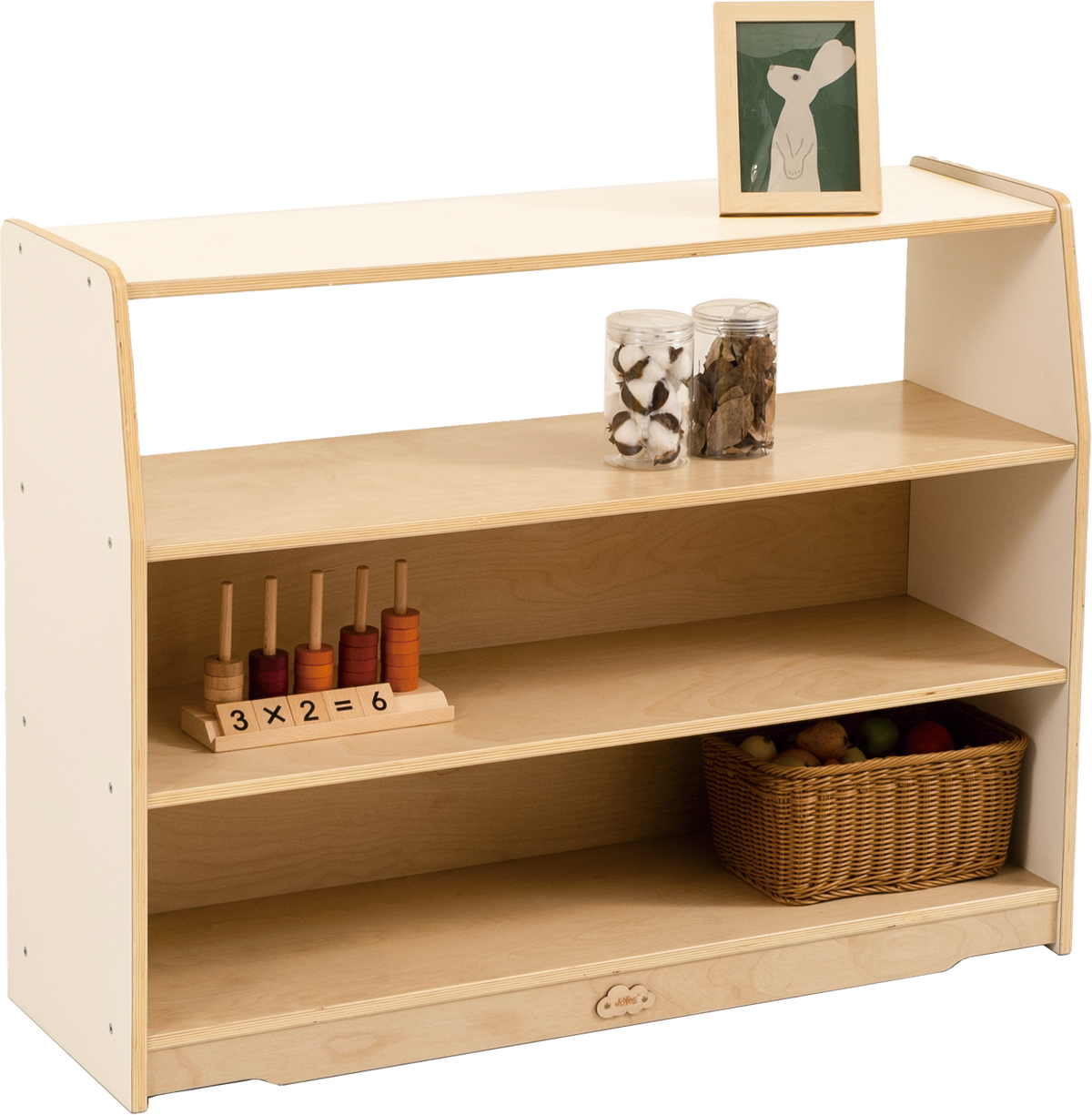 Jooyes Goteborg 3 Shelf Storage Cabinet - H76cm