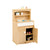 Jooyes Kids Wooden Play Kitchen Cupboard - H83cm