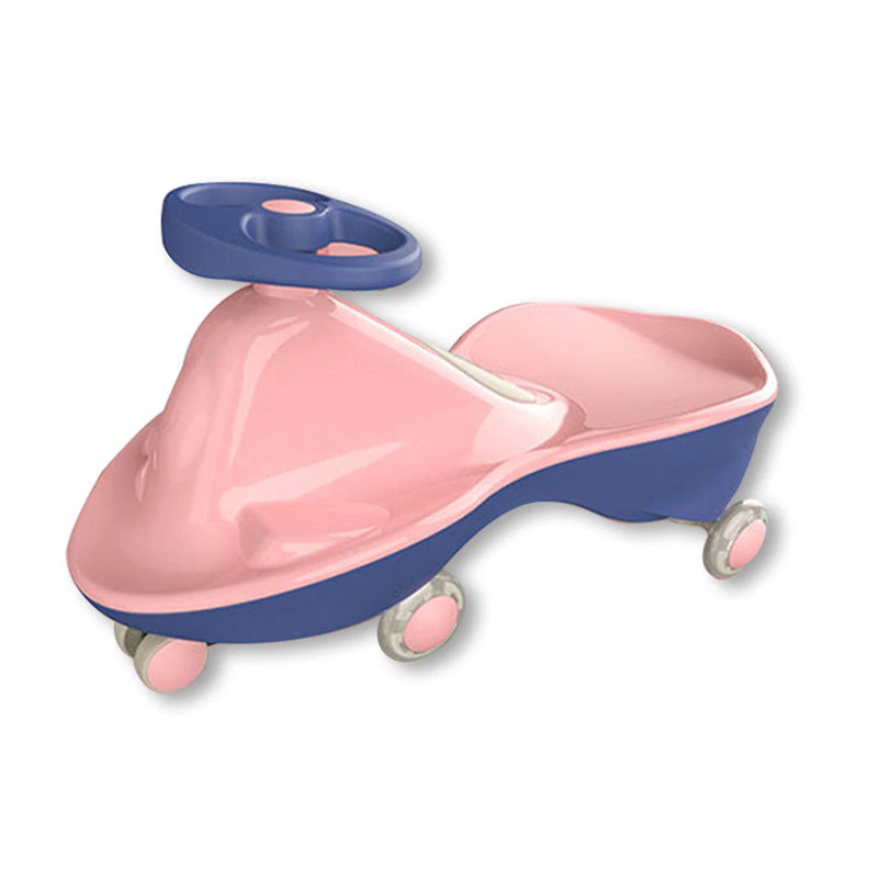 Rococo Pink-Glide Walker Swing Car Twist Car Ride On Toy Italian Designer For Children Outdoor