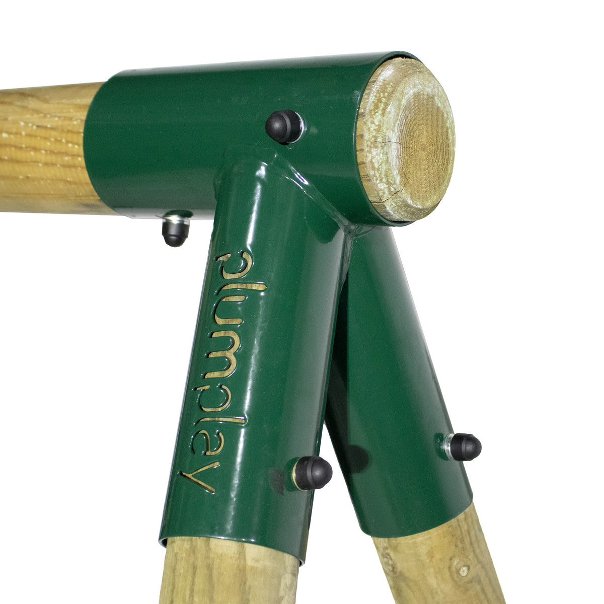 Plum® Marmoset Wooden Swing Set – Durable Double Swing for Backyard Fun