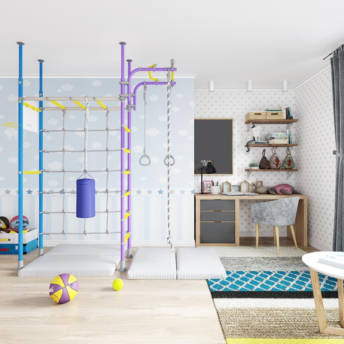 Swedish Home Play gym set - No Drill - TINNITOTS