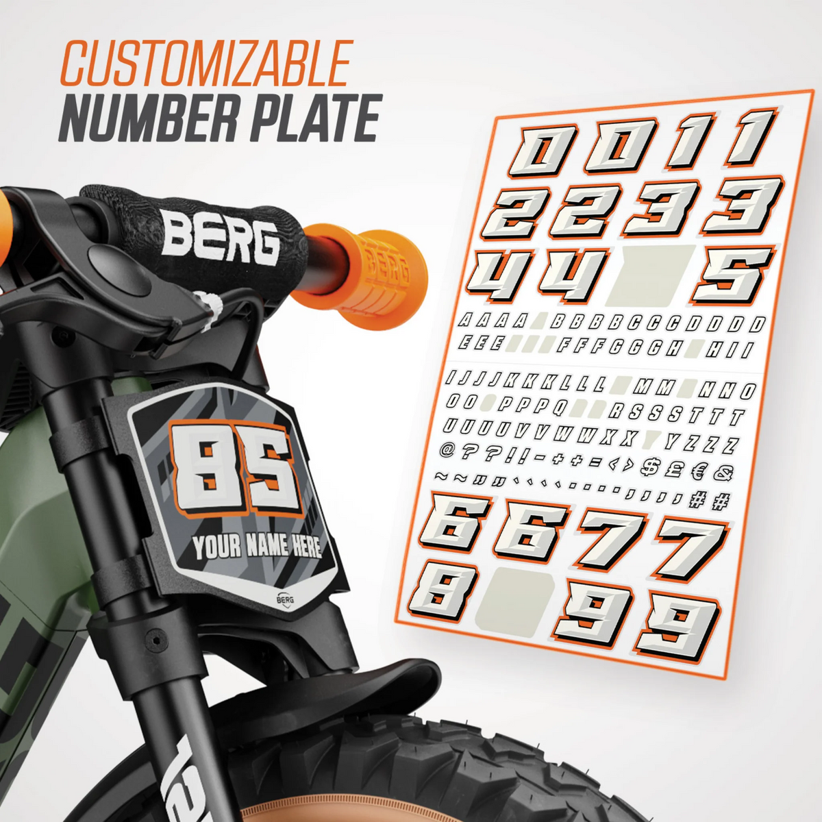 BERG Biky Cross Trail Green [with handbrake]