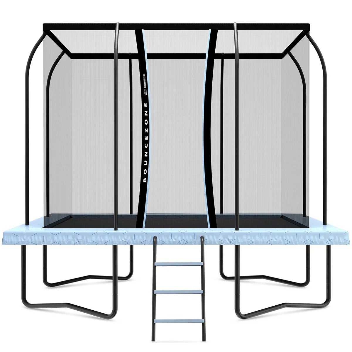 Lifespan Kids BounceZone M Rectangular Spring Trampoline Set