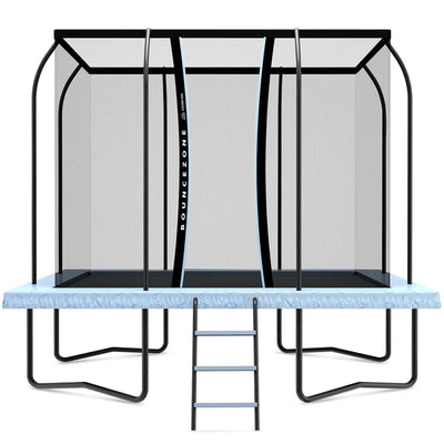 Lifespan Kids BounceZone M Rectangular Spring Trampoline Set