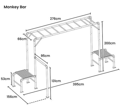 Lifespan Kids Junior Jungle Monkey Bar Module V2