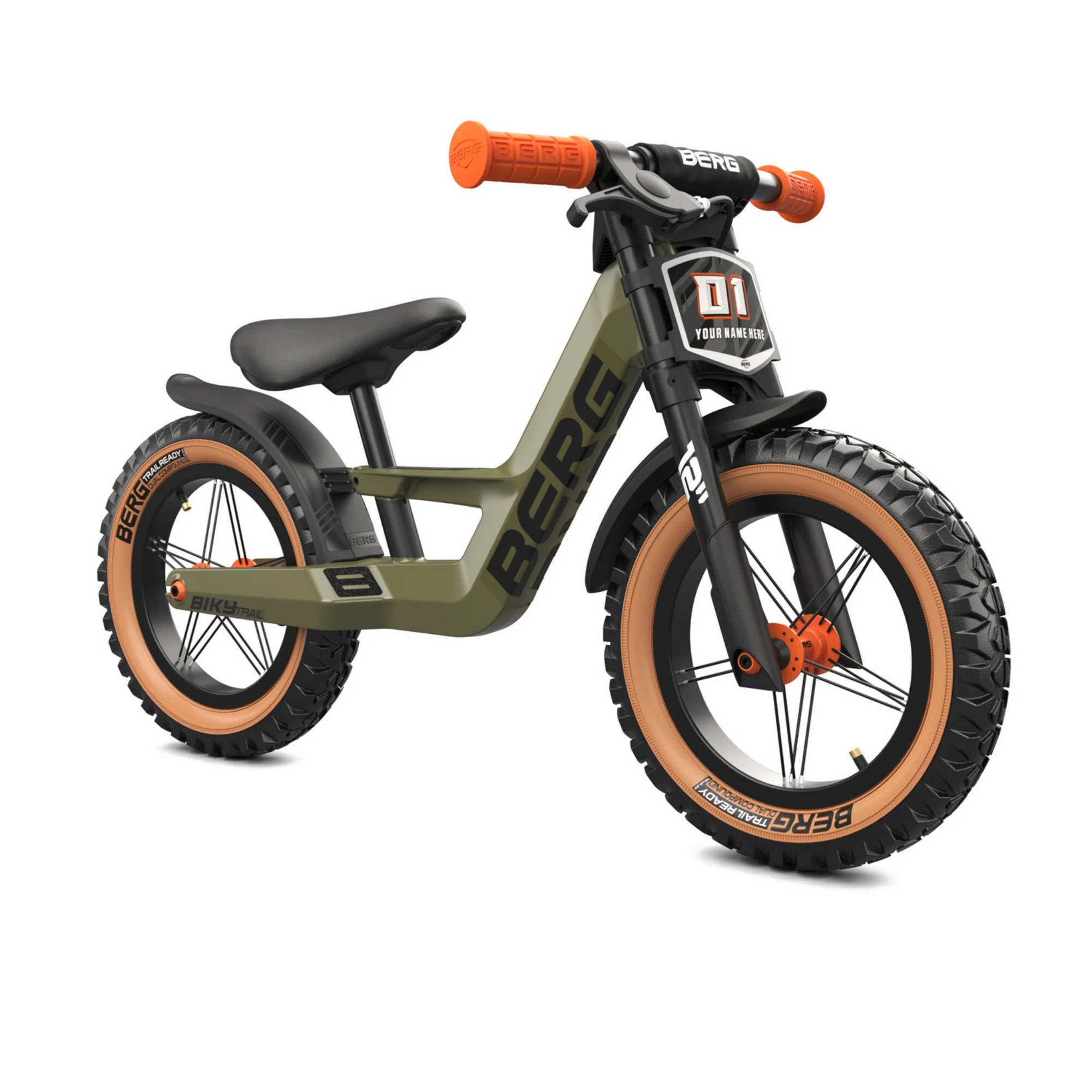 BERG Biky Cross Trail Green [with handbrake]