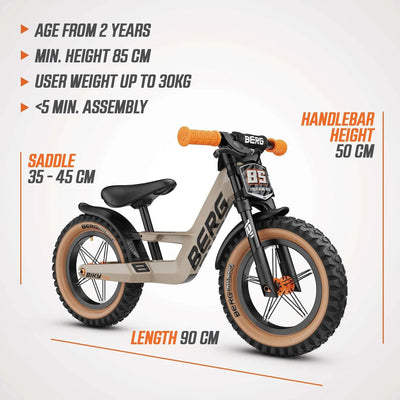 BERG Biky Cross Trail Sand [with handbrake]