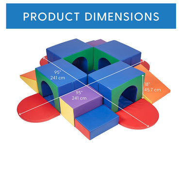 4 Tunnel Soft Play - Kids Toys Warehouse