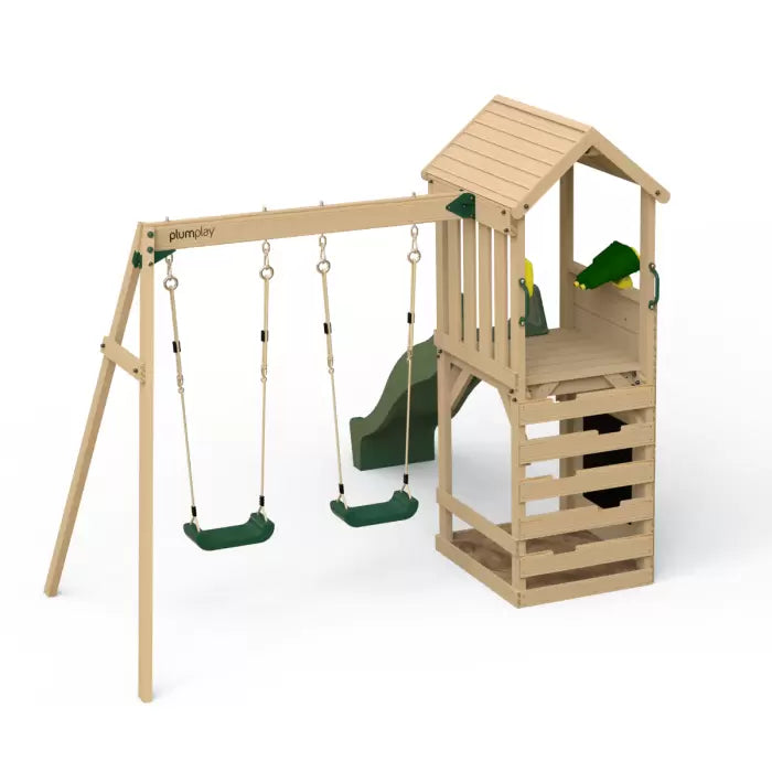 Lookout Tower Play Centre with Swing Arm by Plum Play (NEW)