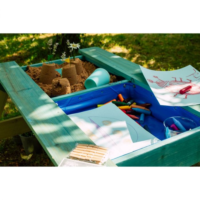 Surfside Sand and Water Table - Teal by Plum Play