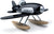 Black Wooden Toy Seaplane - Toy Vehicles - Vilac - kidstoyswarehouse