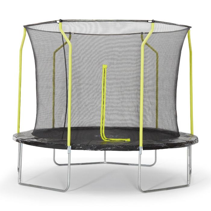 10FT Wave Springsafe® Trampoline With Enclosure Net by Plum Play
