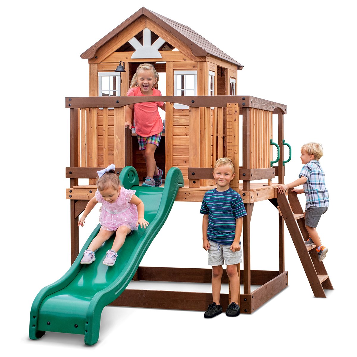 BYD Echo Heights Cubby House with Slide