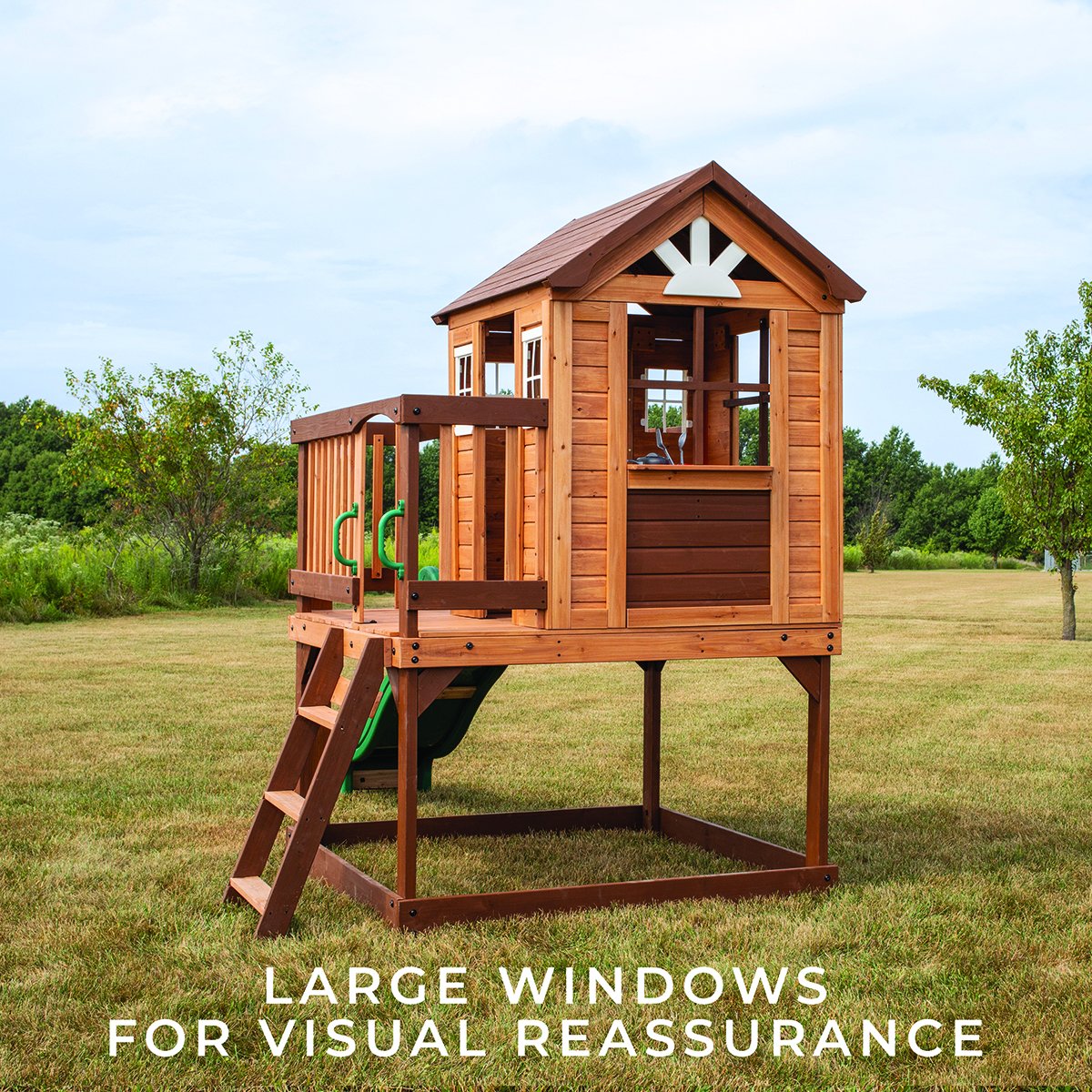 BYD Echo Heights Cubby House with Slide