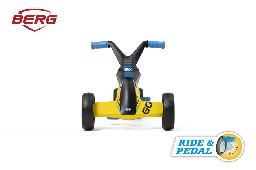 berg scoot pedal Pedal Go-kart Berg GO2 SparX Yellow– Kids Toys Warehouse