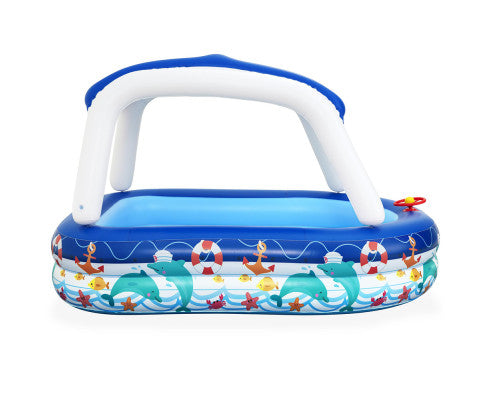 Bestway Kids Inflatable Swimming Pool with Canopy