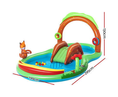 Bestway Kids Pool 295x199x130cm Inflatable Above Ground Swimming Play Pools 111L