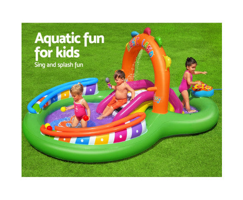 Bestway Inflatable Swimming Play Pool Kids Above Ground Kid Game Toy 3 People