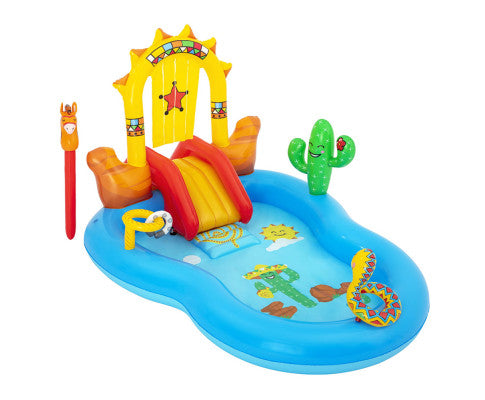 Bestway Kids Pool 264x188x140cm Inflatable Above Ground Swimming Play Pools 278L