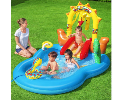 Bestway Kids Inflatable Swimming Pool Wild West Play Pool