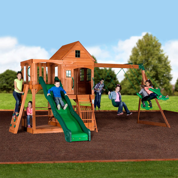 Backyard Discovery Hillcrest Swing & Play Set– Kids Toys Warehouse