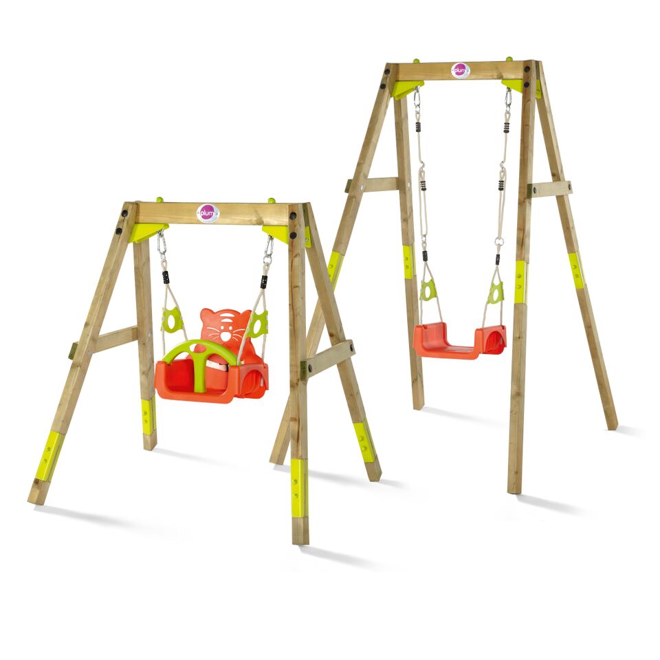 Growing Wooden Swing Set