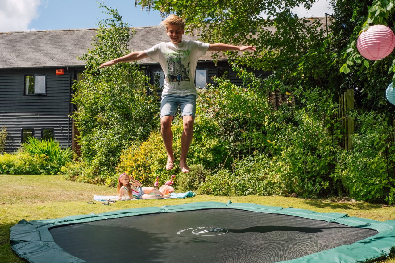 Square In-Ground Trampoline 11ft