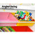Keezi Kids Toy Storage Cabinet with 8 Colourful Bins - White