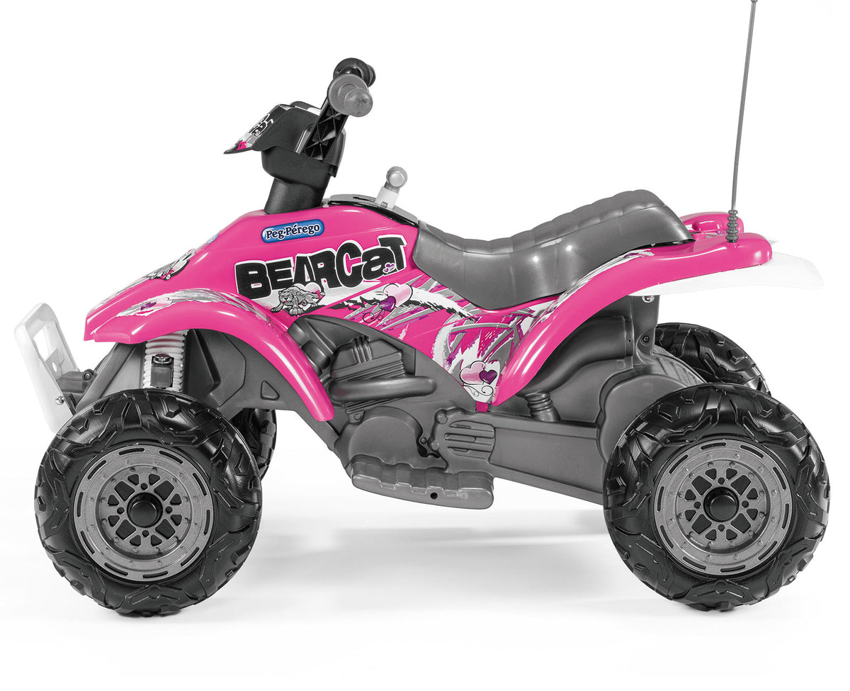 Peg Perego Corral Bearcat Quad Bike Pink 6V