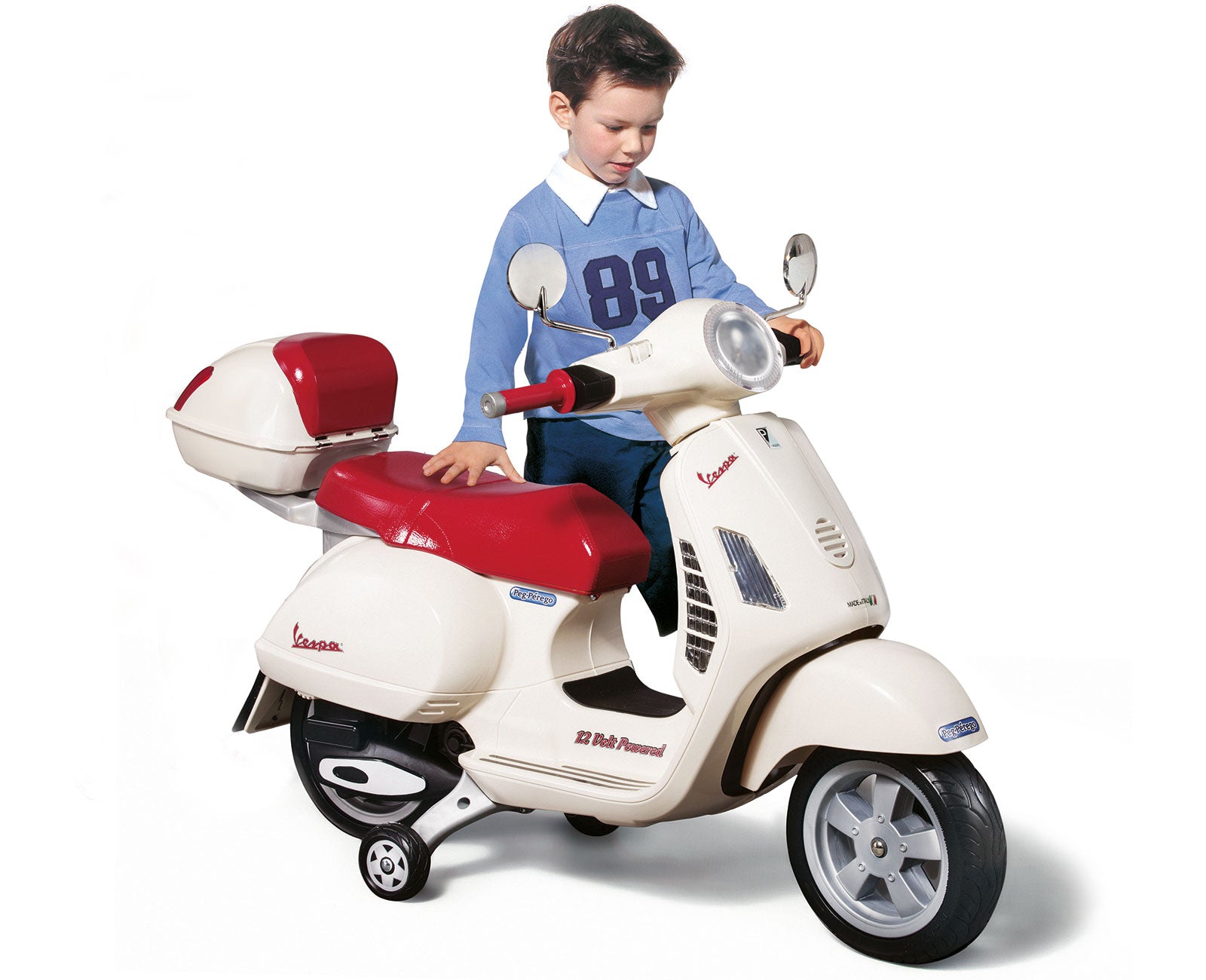 vespa peg perego Peg Perego Vespa Scooter 12V– Kids Toys Warehouse