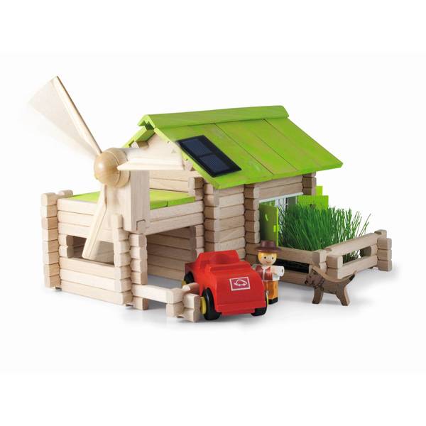 Ecological - 145 Piece Wooden Construction Set - Roleplay - Jeujura - kidstoyswarehouse