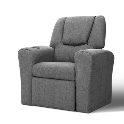 Keezi Kids Recliner Sofa Lounge - Grey