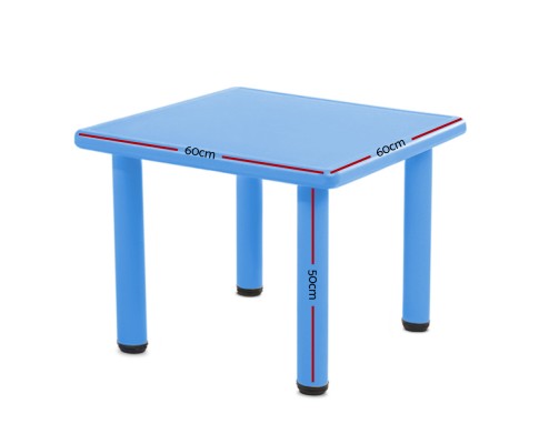 Kids Table Study Desk - Blue by Keezi