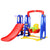 Keezi Kids 3-in-1 Slide Swing with Basketball Hoop Toddler Outdoor Indoor Play