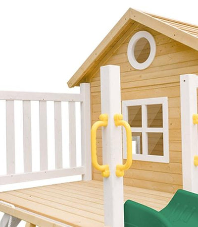 Lifespan Kids Finley Cubby House with Green Slide