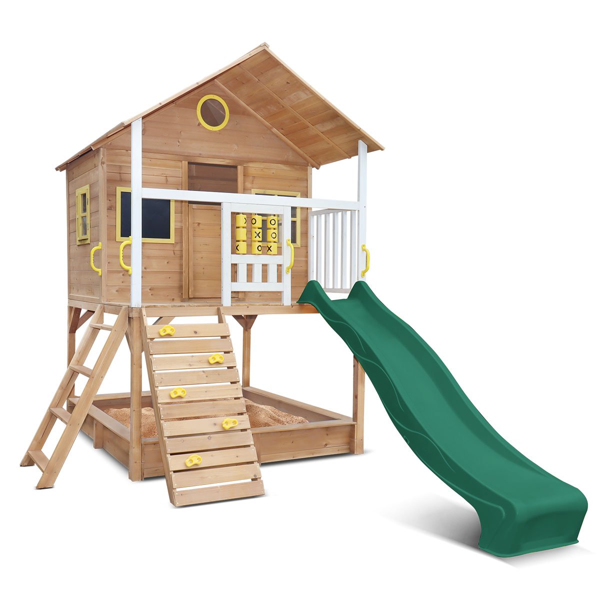 Lifespan Kids Warrigal Cubby House with Slide (Green)