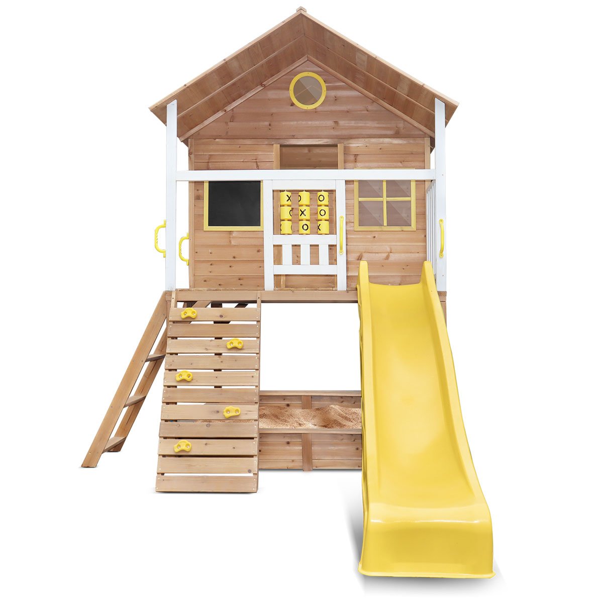 Lifespan Kids Warrigal Cubby House with Slide (Yellow)