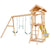 Lifespan Kids Albert Park Swing & Play Set with Yellow Slide