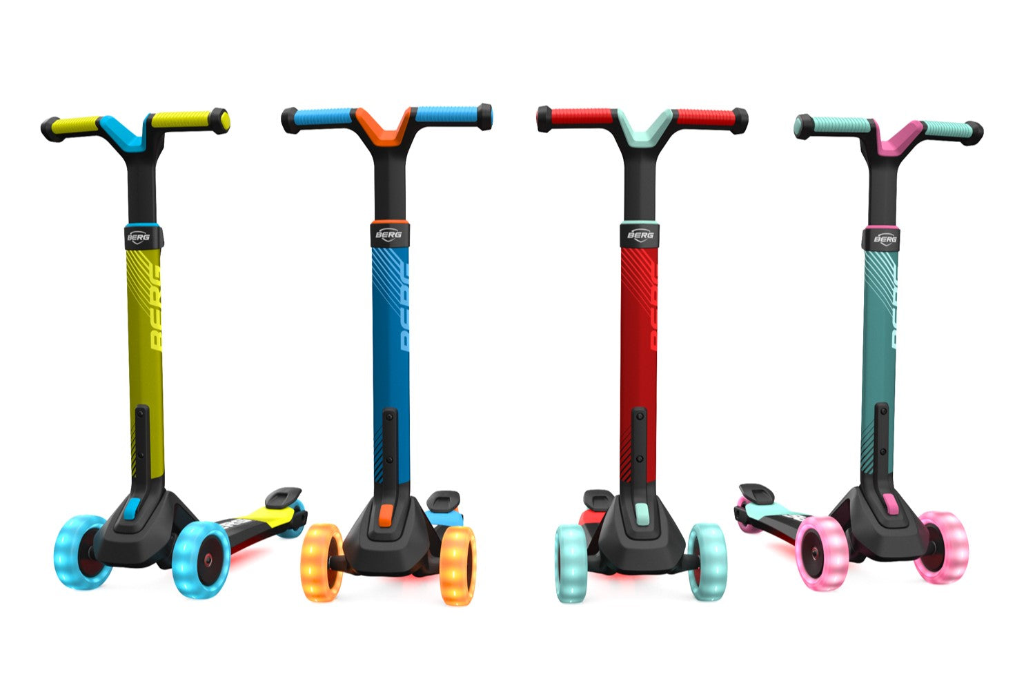 Berg Nexo Foldable Lights Scooter