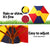 Kids Wooden Picnic Table Set Colourful with Umbrella by Keezi