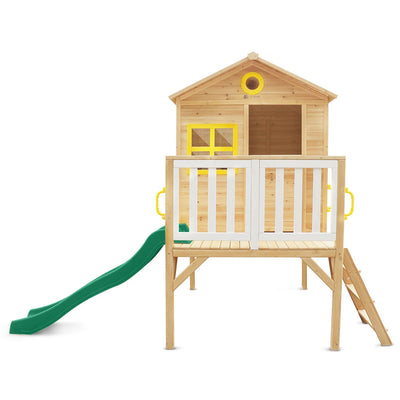 Lifespan Kids Archie Cubby House with Green Slide