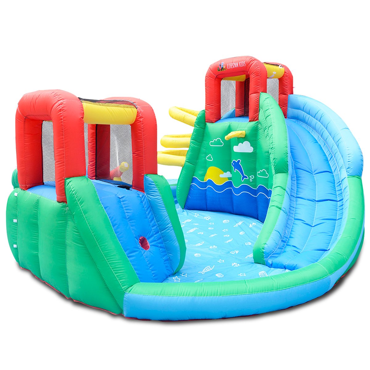 Lifespan Kids Atlantis Slide & Splash Inflatable