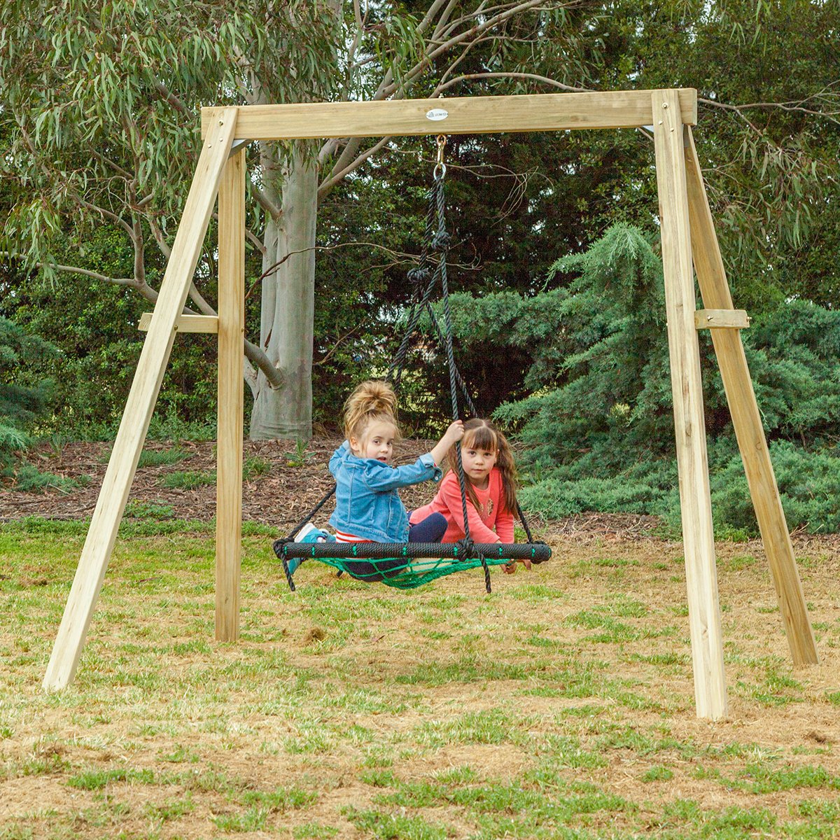 Oakley Swing Set with 1.2m Spidey Web Swing